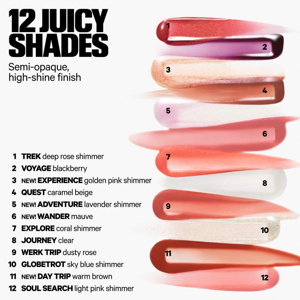 Milk Makeup Odyssey Hydrating Non Sticky Lip Oil Gloss 0.2 Oz   6.5 Ml Explore Coral Shimmer