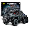 ToylinX Внедорожник Черные Наборы 1/8 Масштаб Пикап Автомобиль Челлендж Строительные Блоки Подарок для Технических Энтузиастов Взрослых
