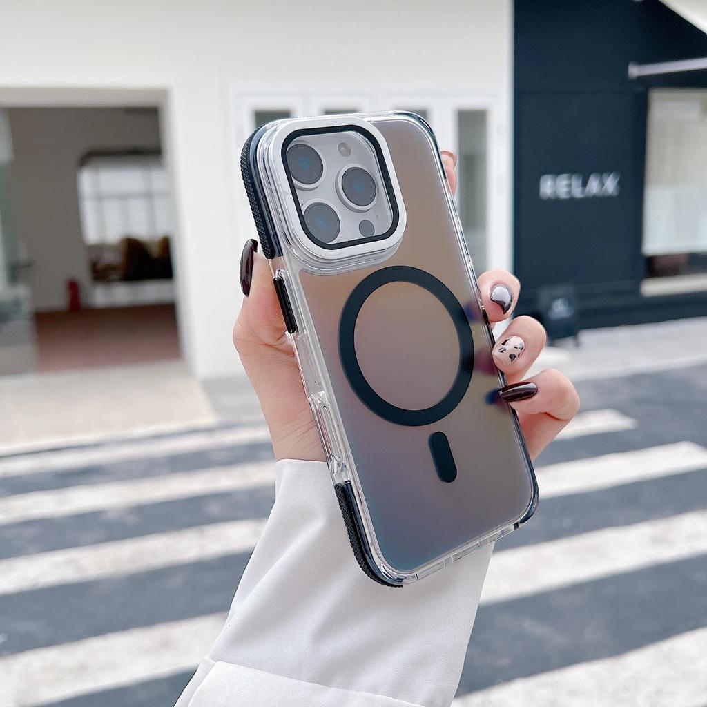 Подходит для iphone11promax магнитный чехол для мобильного телефона хамелеон флип-объектив Apple 11 противоударный защитный чехол
