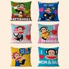 L-Luxurious P-Paul F-Frank Pillow Cover Design Cushion Cover Decor Holiday Decorati