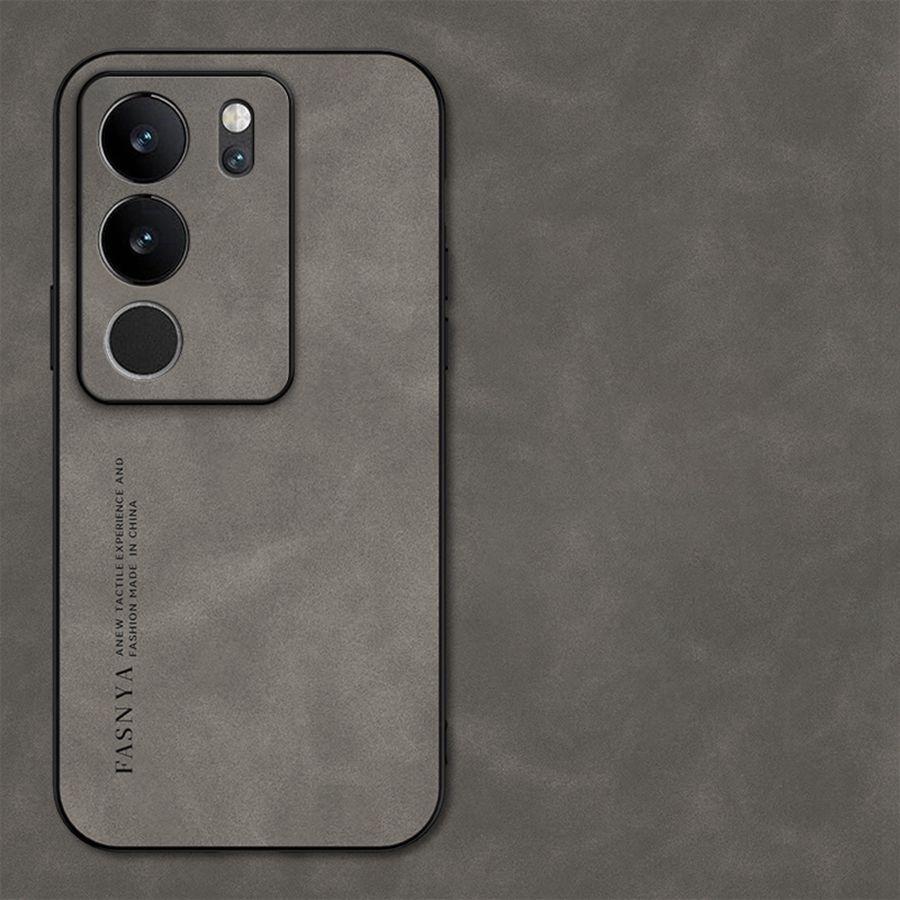 Мягкий чехол из овчины Для Vivo Y28S V40 V30 SE V23 Y27 Y72 Y52 5G V21 V25 V29 V29E Y18 Y04 Y20 Y21 Y33 Y29 Y19S Y31 Роскошная Матовая Тонкая Задняя Крышка