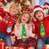 Felt Christmas Ties Material  Kit Creative Christmas Tree Tie DIY Holiday Tie  Boys Girls