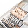 1/3pcs Wardrobe Clothes Organizer Foldable Mesh Organiser Socks Underwear Organiser Portable Drawer Divider Organiser NEW
