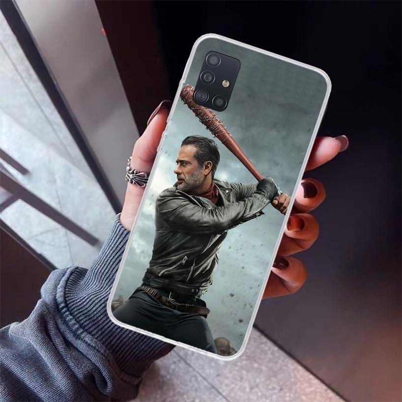 Negan The Walking Dead Phone Case For Samsung Galaxy A52 A51 A50S A32 A22 A12 A02S A72 A71 A31 A70 A30S Note 20 Ultra 10 Plus S1
