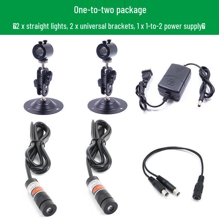 Red Crosshair Laser Line Infrared Positioning Light & Dot Module