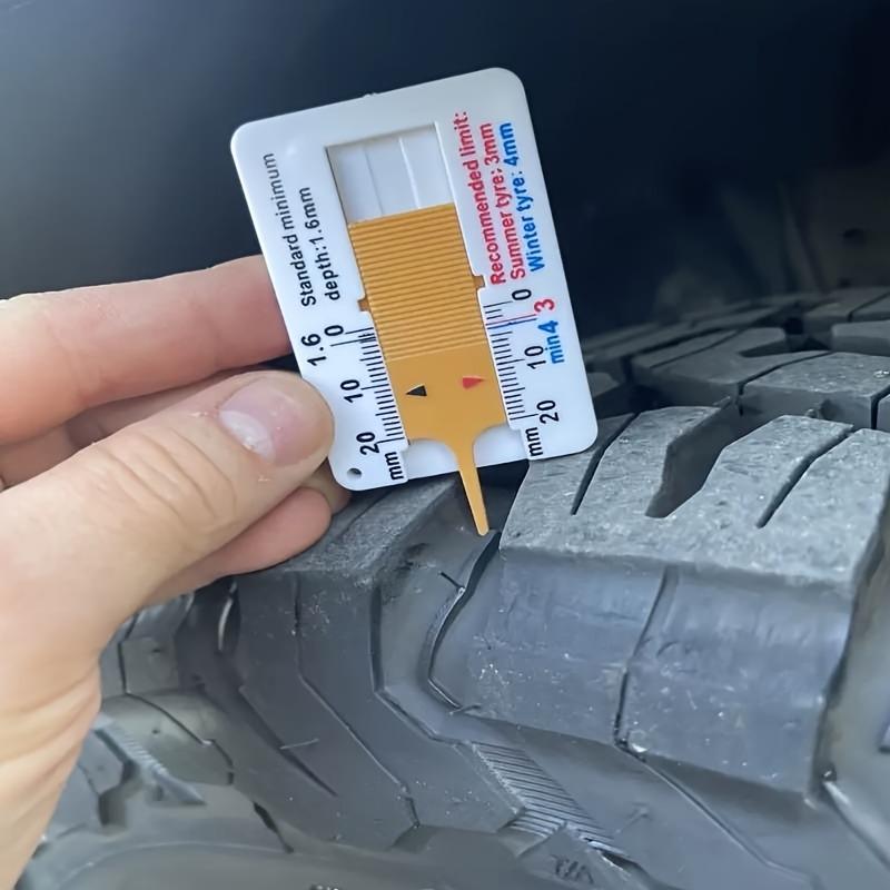 1pc Durable Tire Pattern Depth Gauge/Portable, Compact, Suitable for Cars, Motorcycles, Trucks, Trailers/Essential Safety Tool