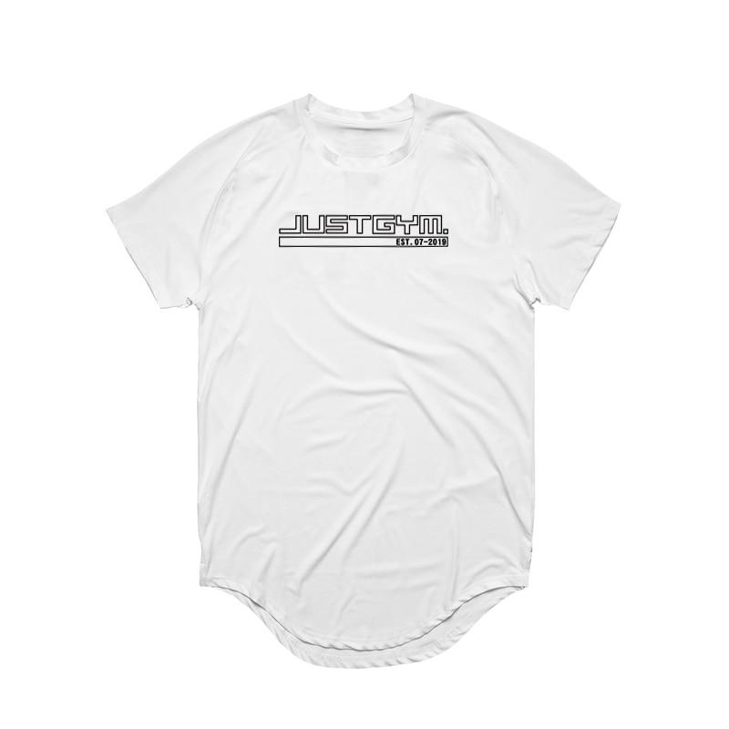 Muscleguys Летняя мужская фитнес-дышащая влагоотводящая футболка Высококачественная уличная одежда Повседневная с коротким рукавом