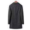 Simple Autumn and Winter New Double-sided Wool Coat Medium and Long Suit Collar Fashionable Casual Woolen Trench Coat Men's Coat