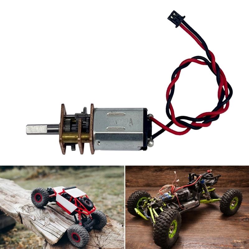 4PCS Metal Reduction Motor Double Voltages 3V-6V Gear Motor For Science Experiment Robot And Electronic Project Supply