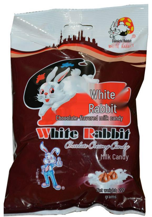 White Rabbit Milk Candy Variety Pack - Original, Mixed Flavors, 227g, Ideal for Student Graduation Gift