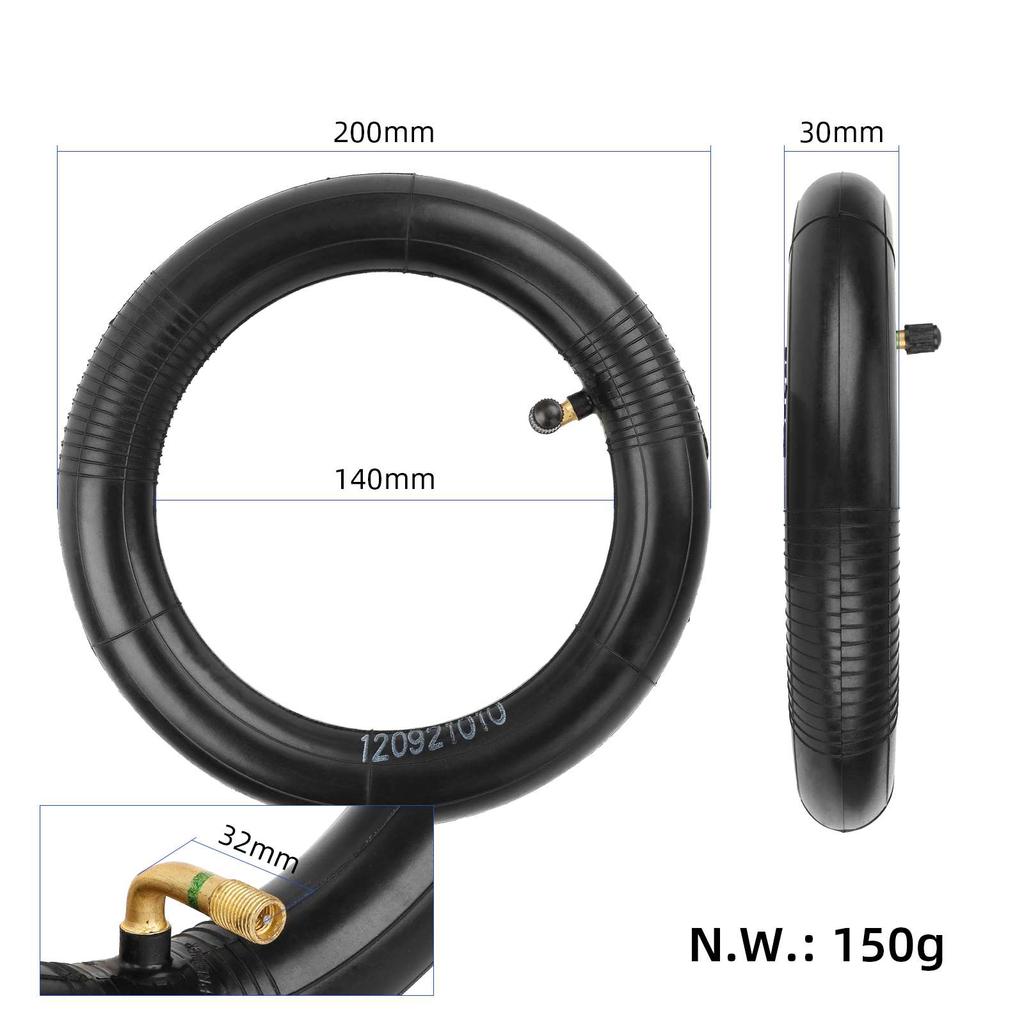 Внедорожная шина Ulip 8.5x3 Электрический самокат Вакуумная шина с 81 2x2(50 134) Утолщенный угловой клапан Замена камеры