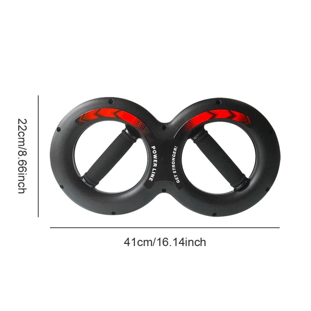 Многофункциональный силовой тренажер для предплечий, тренажер для рук в форме 8, фитнес-тренажер