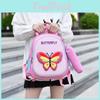 Childrens Dragonfly Butterfly Backpack Large Capacity Layered Storage Zipper