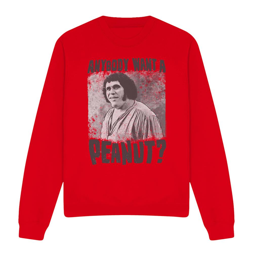 The Princess Bride Unisex Adult Anybody Want A Peanut? Giant Sweatshirt