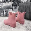Rain Shoes Female New Four Seasons Wear-resistant Fashion Mid-calf Adult Water Shoes