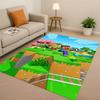 3D S-Sand B-box Cartoon Game Living Room Non-Slip Area Rug Soft Carpet for Bedroom Playroom Sofa,Easy Clean Home Decor Doormat