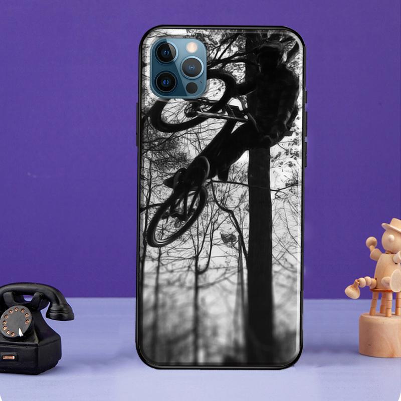 Bike Bicycle Sport Case For iPhone 11 14 Pro Max SE 2020 XR X XS Max 6S 7 8 Plus Cover For iPhone 12 13 Mini