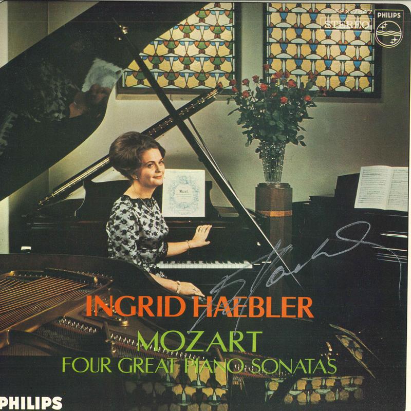 LP Пластинка ИНГРИД ХЕБЛЕР - Моцарт: Соната для фортепиано Нет. 11 In A Ma SFX7647 PHILIPS 1975 Япония Классика
