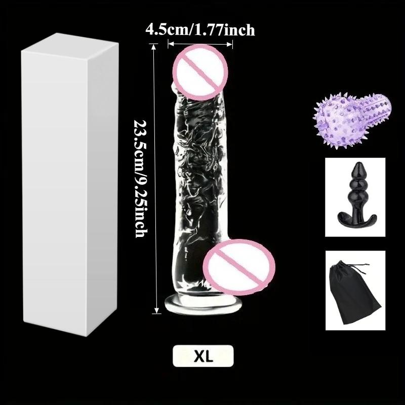 4colors with Egg Shaped Dildo with Strong Suction Cups Soft and Flexible Textured and Curved Design Suitable for G-spot and Play