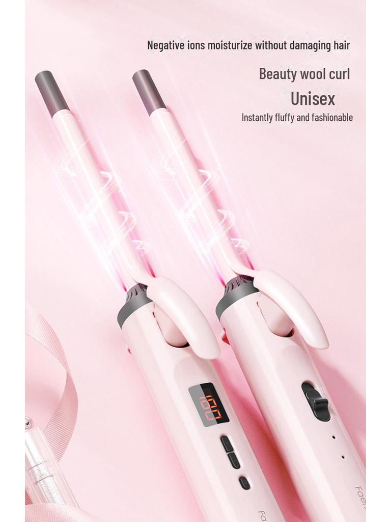 Щипцы для завивки 9 мм для тонких мужских волос и коротких, тугих женских локонов