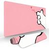 Pink Heartshaped Cat Paw Mouse Pad Large Computer Office Game Table Mats Rubber Antislip Xxl Mouse Mat Hdp Long Desk Pads