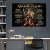 Put On The Full Armor Of God Posters and Prints Warrior of God Religious Jesus Christian Canvas Painting Wall Art for Home Decor