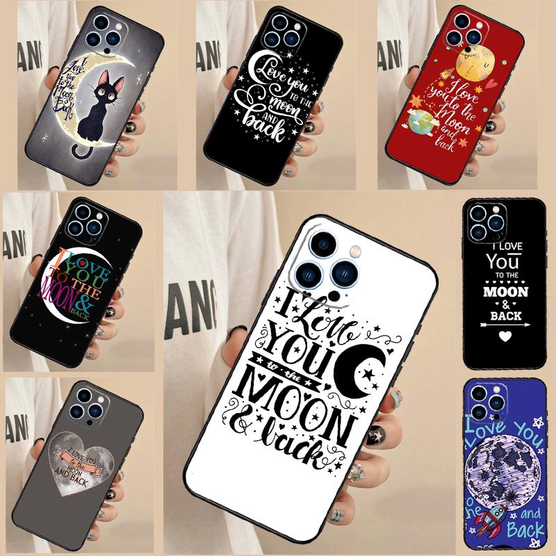 Love You To The Moon And Back Art Case For OnePlus 13T 13R 12 12R 15 13 11 10 10T 8T Nord CE 2 3 4 Lite N20 N30 Nord 5 Cover