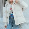 New Winter Coat Women Hooded Puffer Coat Causal Thick Warm Parkas Zipper Down Cotton Padded Jacket Outerwear Female