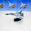 Модель истребителя СУ-27 масштаба 1/100, коллекция штурмовиков с подставкой-украшением, имитация