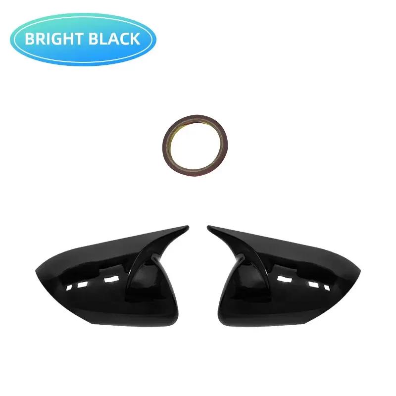 2Pcs Car/Auto External Mirror Cap Shell Housing Wing Mirror Cover For Mazda 3 Axela BL 2.0 2009 2010 2011 2012 2013 With Color