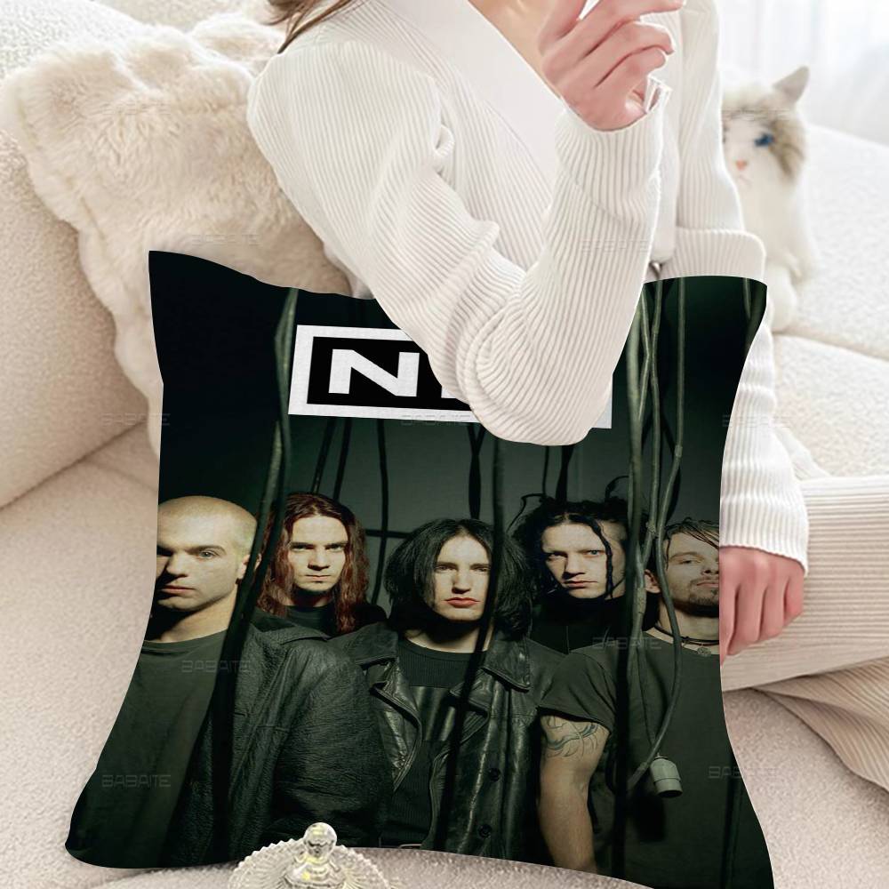 Nine I-Inch N-Nails Pillow Cover Design Cushion Cover Decor Holiday Decorati