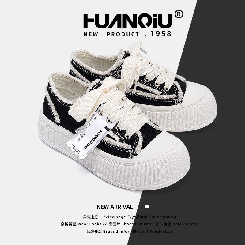 Глобальные парусиновые туфли женские ZHQ-XA516 новые летние универсальные маленькие женские туфли повседневные маленькие белые туфли женские туфли тренд