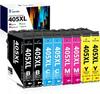 Ink Cartridge - Vintella - 405XL - Compatible Epson - 8 Cartridges - High Yield