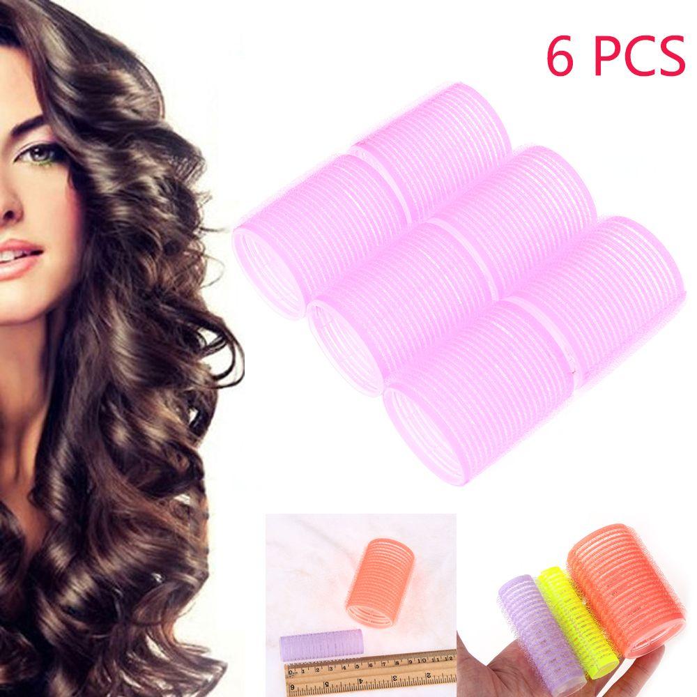 Pcs Random Color Hot Sale Full Size Professional Hairdressing Curlers Self Grip Hair Rollers Salon