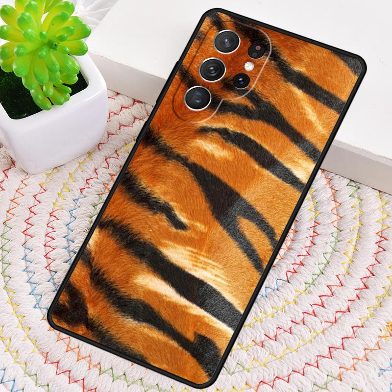 Чехол из ТПУ с принтом Тигр Зебра Леопард для Samsung Galaxy note 10 pro S26 S25 S24 S23 S22 Ultra Plus S21 FE S20 Ударопрочный Чехол