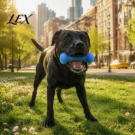 Dog Calculus Remover Tooth Brushing Helper, Pet Dental Prop Chewable Toy, Dual-Action Canine Oral Durable Chew Toy for Dogs Care Tool Cleaning Teeth,