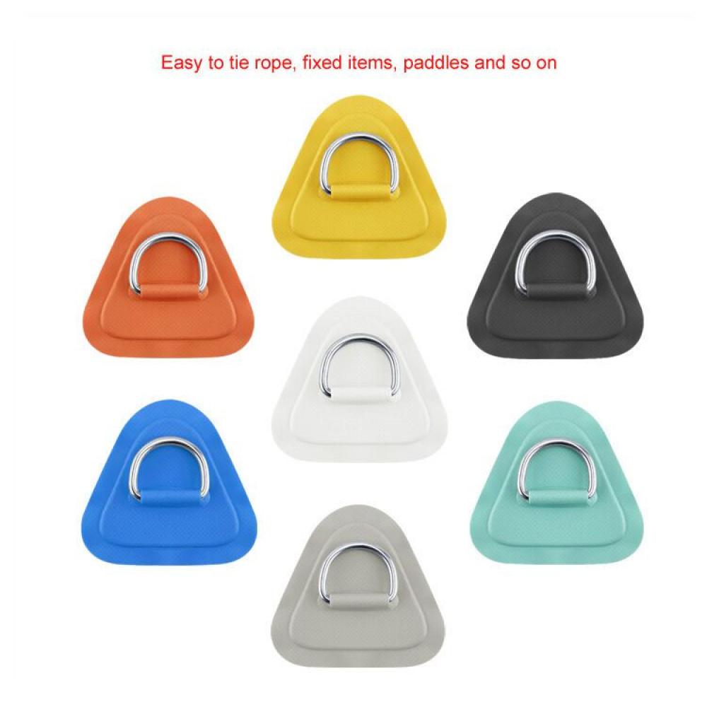 Кольцо D из нержавеющей стали/нашивка с клеем для надувной лодки из ПВХ, плота, лодки, каноэ, каяка, доски для серфинга, SUP, привязки