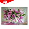 Floral Ikebana Diamond Embroidery 5D DIY Cross Stitch Picture Resin Full Round Diamond