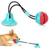 Interactive Dog Toys Tug of War, Mentally Stimulating Toys Puppy Teething Toys Food Dispensing Ball Toy for Small Medium Dog
