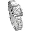 Casio Стандартные Женские Кварцевые Наручные Часы LTP-V007D-7E Серебристый Металлический Ремешок Импортная Модель