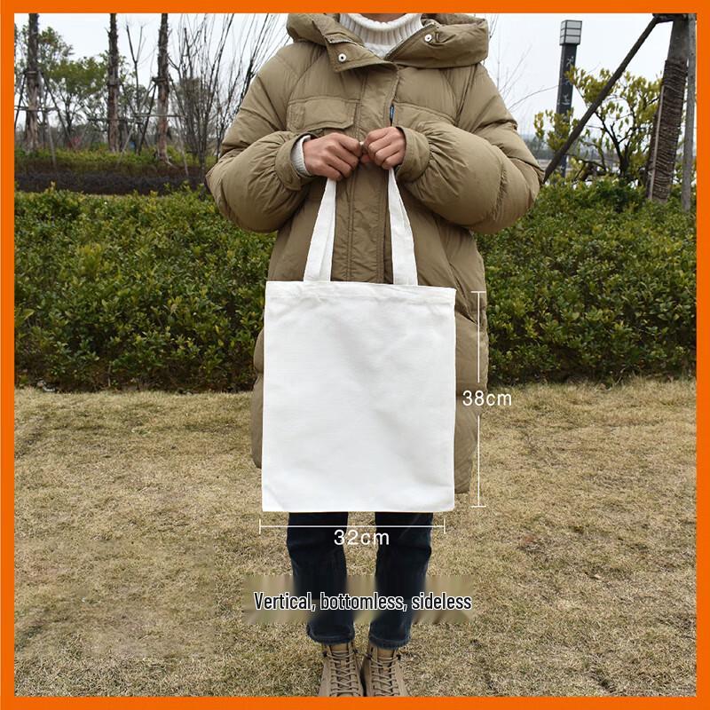 Экологичная холщовая сумка-тоут с принтом