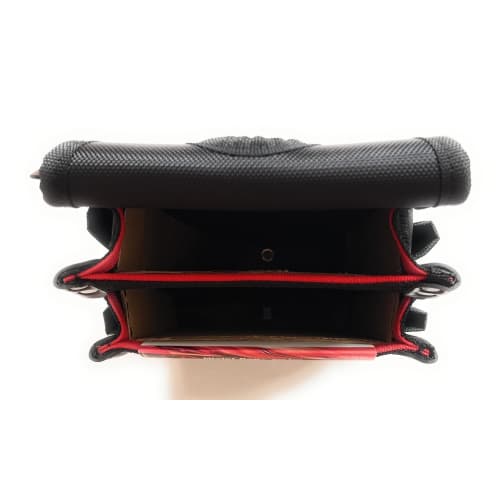 PROGEAR Waist Bag, Type East, Black, Heavy-Duty 1680 Denier Polyester, with Interior Pocket and Four Side Holders (PG-TE-BK)