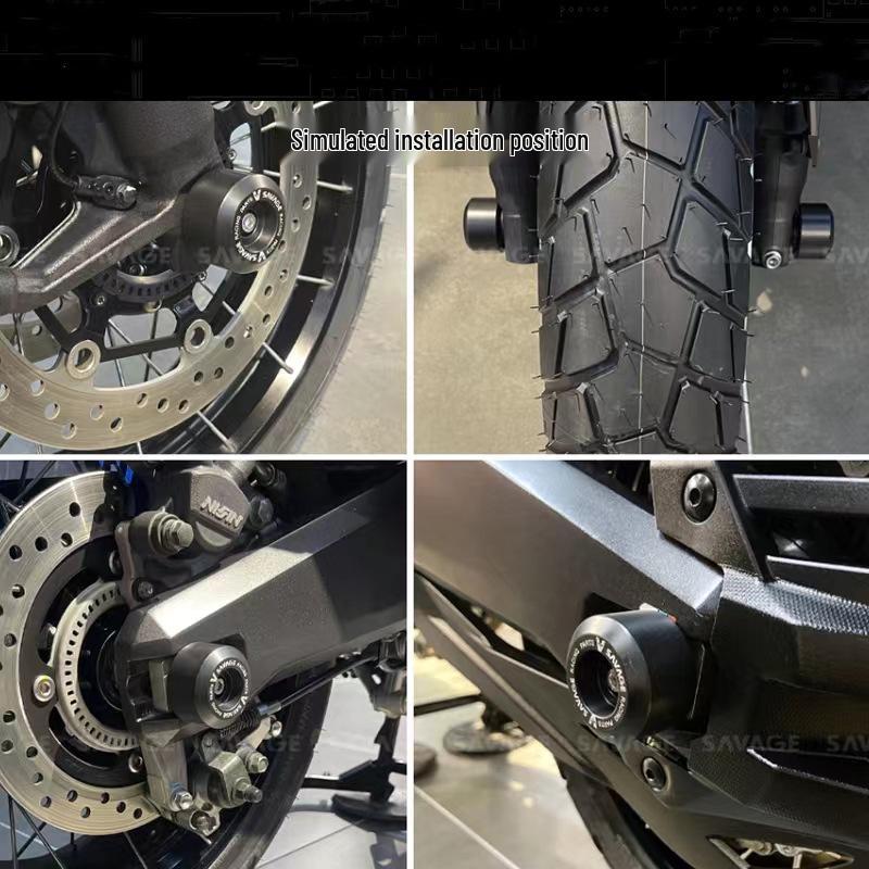 Аксессуары для переднего и заднего осевого противоударного бампера Honda X-ADV750/Forza 750