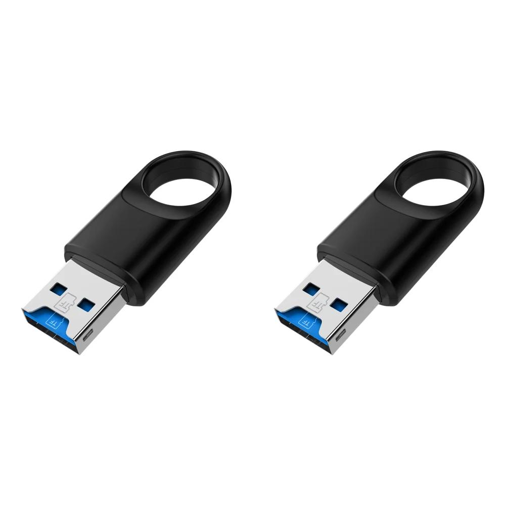 1-5 шт. Адаптер-кардридер USB 3.0 High Speed для карт памяти Flash TF SD для ПК, компьютера, ноутбука
