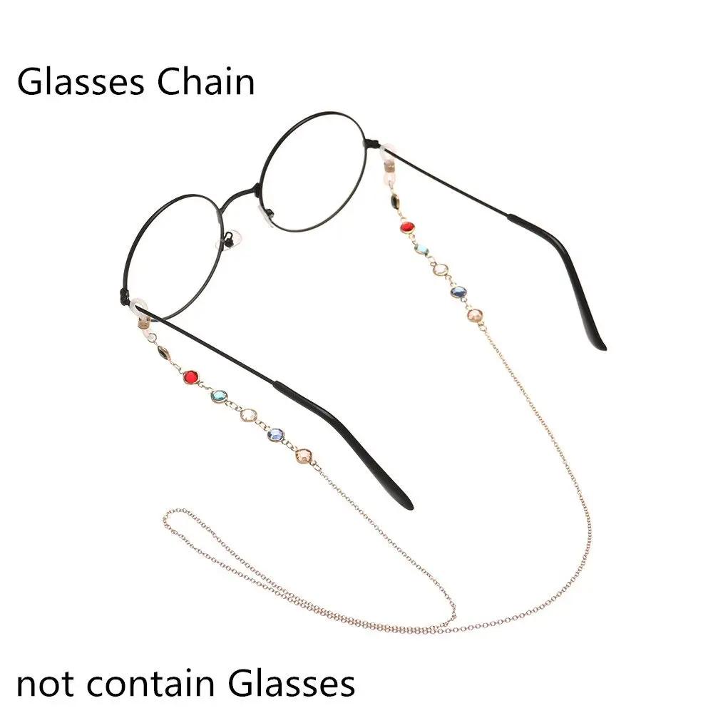 Винтажная нержавеющая сталь Длинные аксессуары для очков Ожерелье для очков Шнурок для очков Цепочка для очков