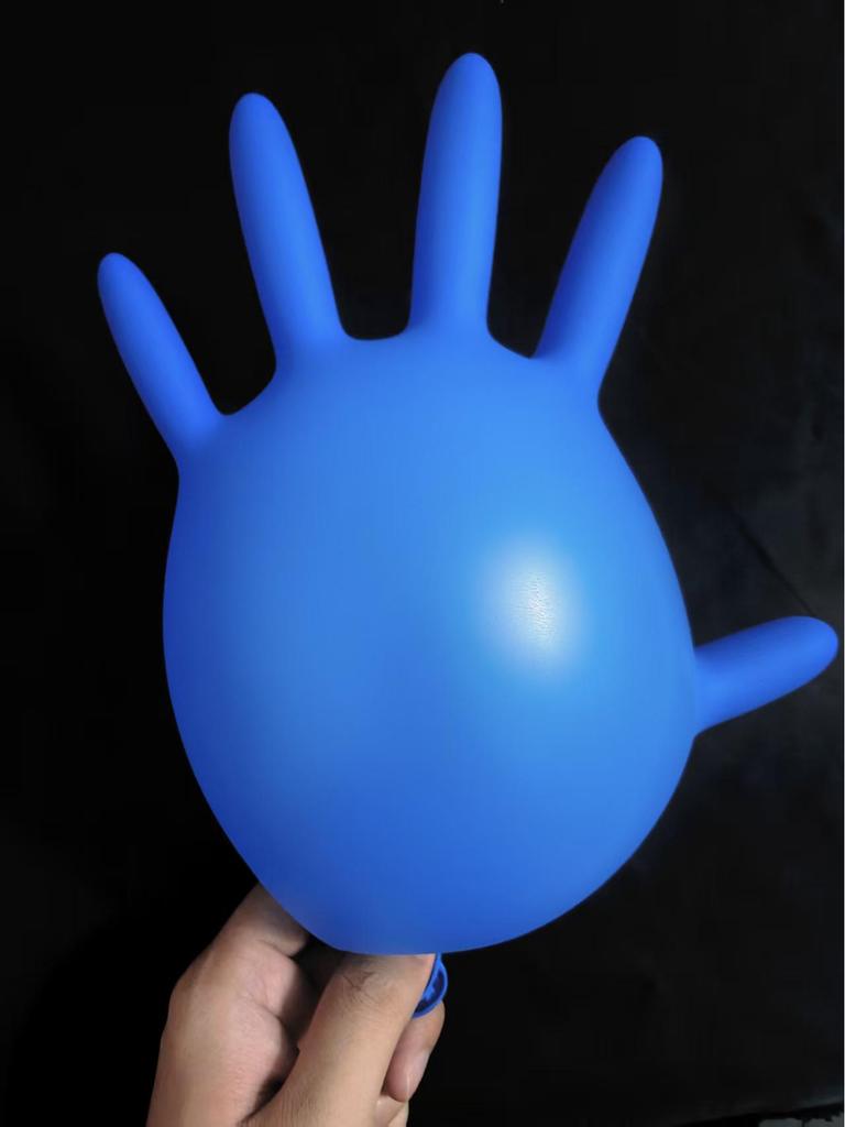 Утолщенные водонепроницаемые нитриловые перчатки без пудры для контакта с пищевыми продуктами и бытовой защиты