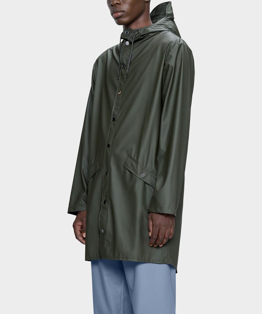 RAINS Long Jacket - Green