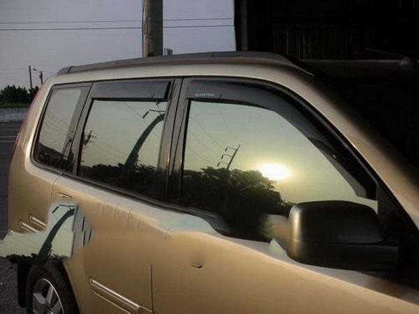 Windbreakers (4 Pcs, HIC) for Nissan X-trail T31 2007-2014