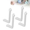 4pcs Bed Sheet Fasteners Mattress Bed Sheet Fixed Clips Holder Straps Household Supplies