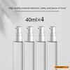 Xiaomi Travel Toiletry Organizer: 4-Chamber All-in-One Squeeze Bottle Set – For Shampoo, Lotion & Gel, Space-Saving Trip Container